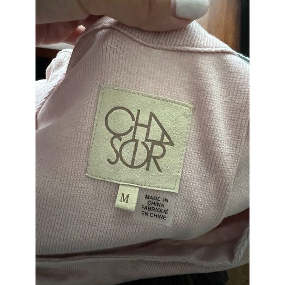 Chaser waffle fabric long sleeve top size medium - Picture 2 of 4